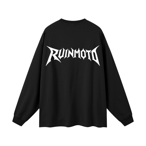 Ruinmoto Oversized Long Sleeve T-Shirt
