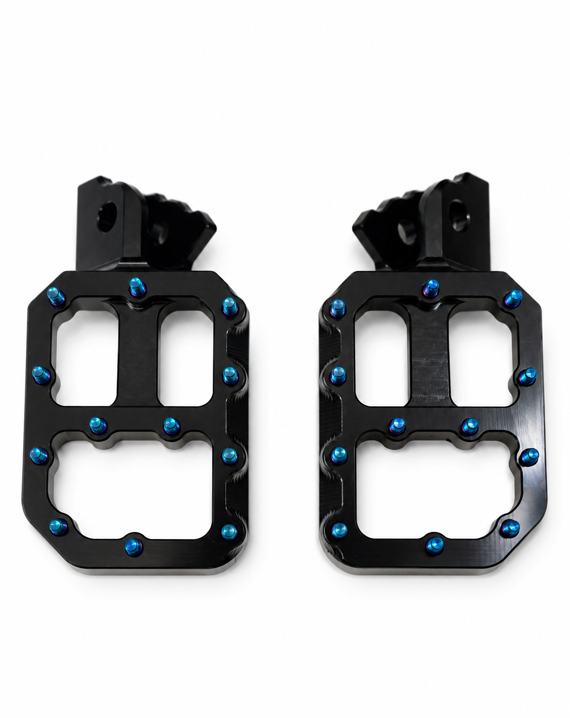 ruinmoto Glossy Black Wide Pegs